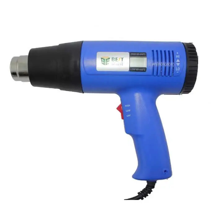 

Digital handheld hot air gun, welding gun adjustable thermostat heat gun BST-8016