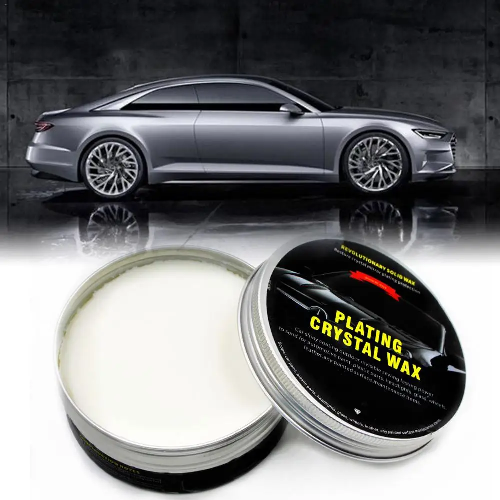 Car Scratch Remover Premium Carnauba Car Wax Crystal Hard Wax Paint Care Scratch Repair Maintenance Wax Paint Diamond Coating