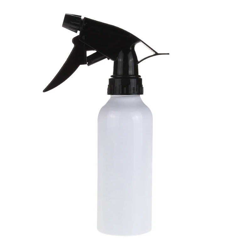 200ml White Aluminum Water Spray Empty Bottle Hair Salon Hairdressing