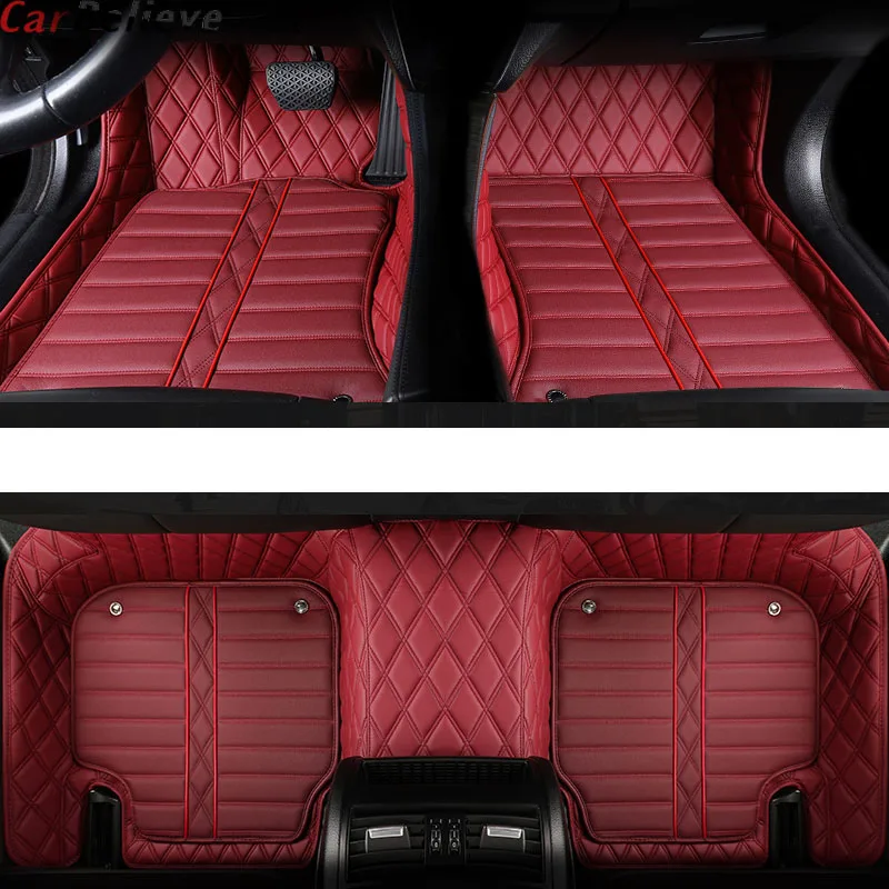 

Car Believe Auto car floor mat For renault fluence kadjar captur scenic 3 laguna 3 logan sandero waterproof car accessories rugs