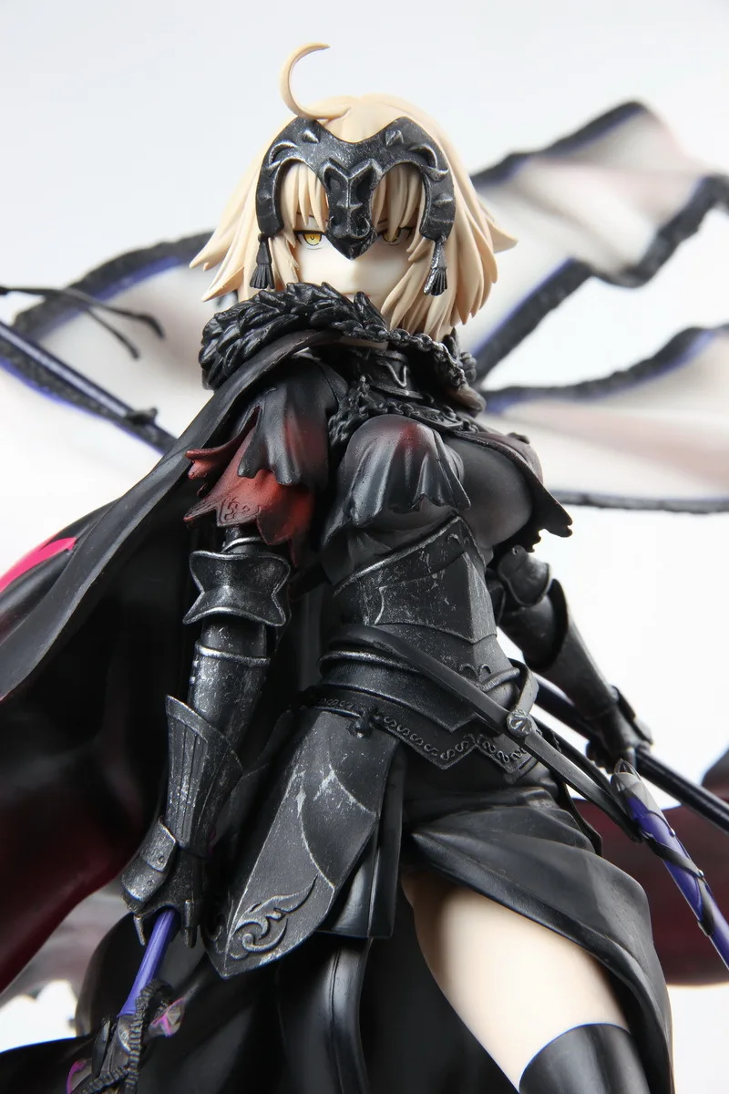 1 шт. японская аниме FGO черная линейка Fate Grand Order Jeanne D'Arc Alter 1/7 ПВХ фигурка модель игрушки кукла подарок дропшиппинг