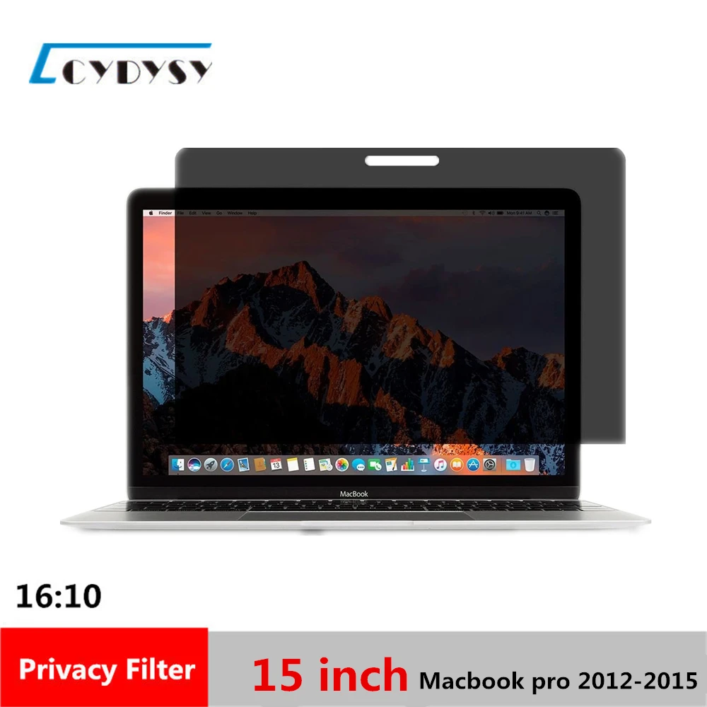 Achat 15 pouce Filtre de Confidentialité Protecteur d écran film pour 2012 2015 modèle MacBook Pro Ordinateur Portable 353mm * 231mm