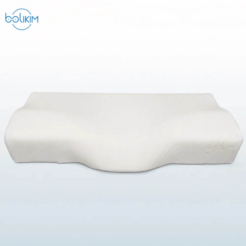 

BOLIKIM 2 Pieces Butterfly Healthy Slow Rebound Pillow For Neck Protection Cervical Vertebra Health Pillow For Adults/Children