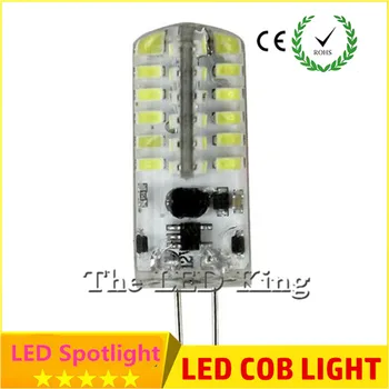 

free shipping 3w 9w 12w G4 led SMD3014 24 48 64LEDS DC AC 12V g 4 Spotlight Led lamp Light Downlight Led Bulbs Warm/Cool White