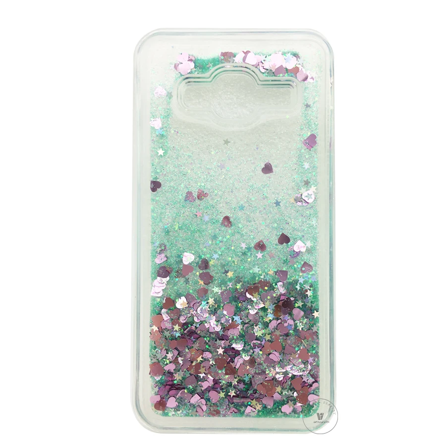 La sFor Fundas Samsung Galaxy J3 2016 Coque Samsung J3 2016 J310 caso líquido arena suave de silicona casos del TPU