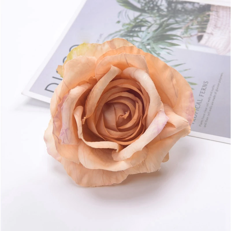 

Artificial Flower Curtain Clip Rose Not Need To Install For Home Window Curtain Decor Bundle For Home Curtain Organizer 1Pc