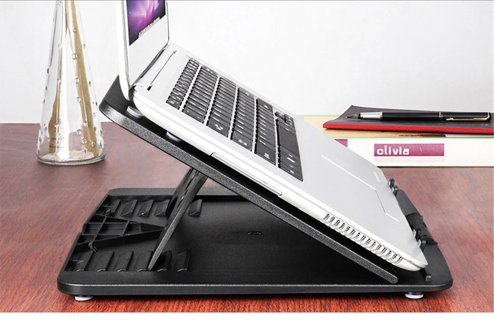 Складная подставка для ноутбука 6 передач настраиваемый компьютер Brackt для Macbook Air Pro Подставка Для Ноутбука Держатель Противоскользящий портативный ноутбук
