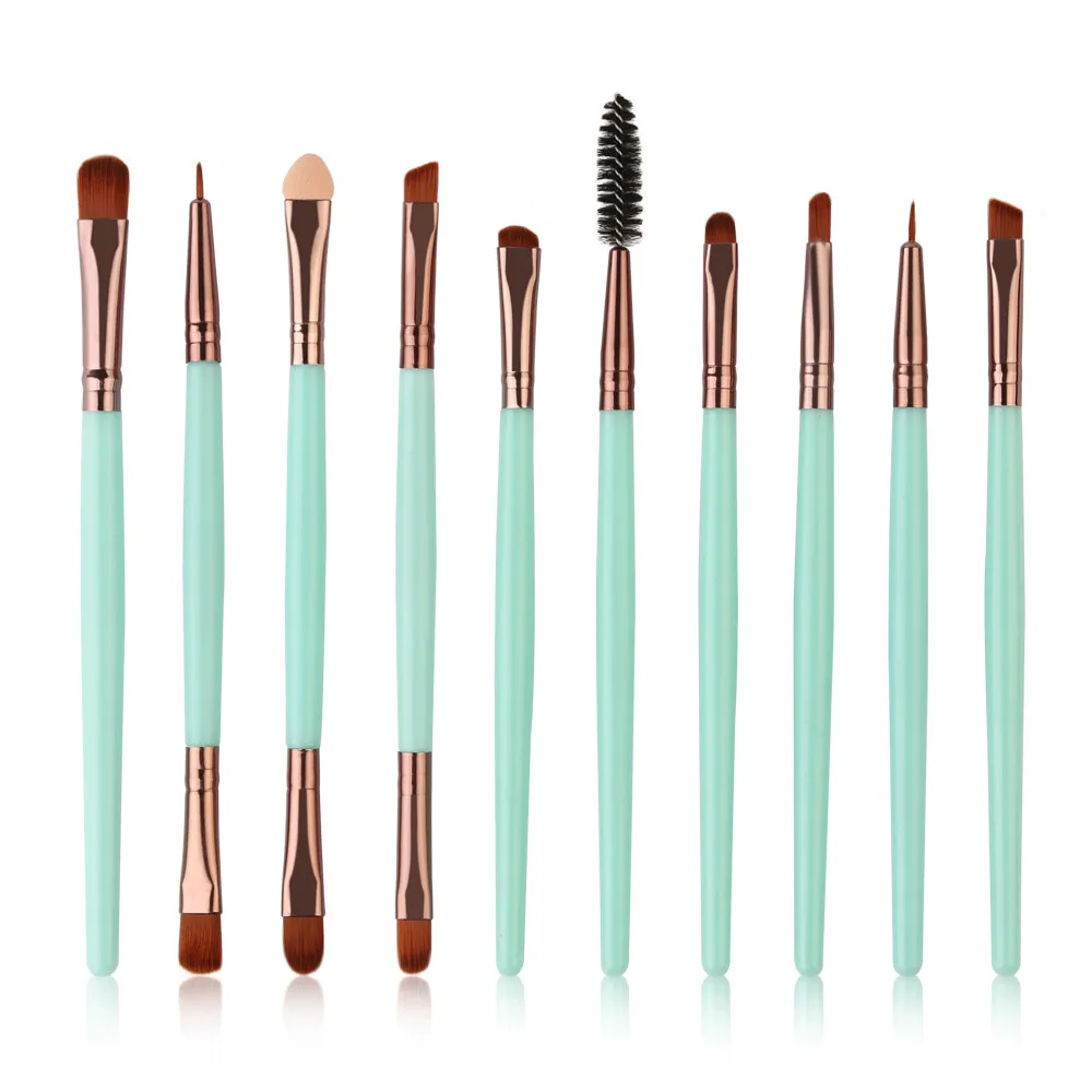 

MSQ Brush 10 pcs Makeup Brush Set tools Make-up Toiletry Kit Wool Make Up Brush Set Wholesale Z4