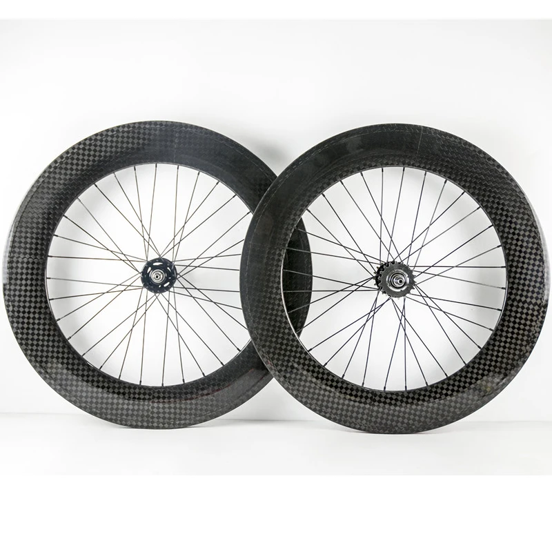 88 мм clincher carbon wheelset fixed gear Карбон китайские карбоновые колеса из углеродного волокна