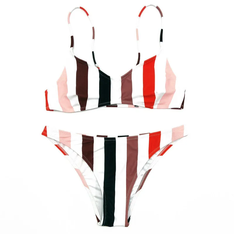 Bikinx микро треугольный купальник женский 2019 Лето бикини неоновые стринги набор