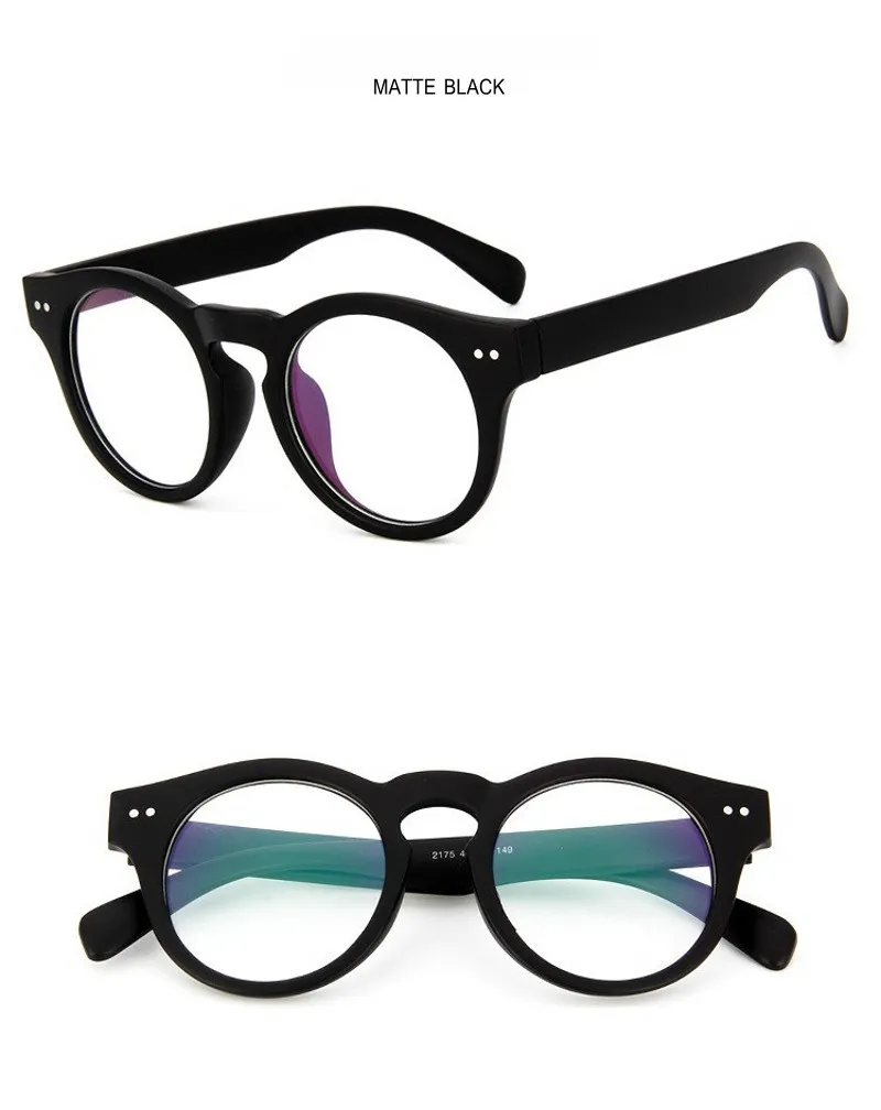 Классические Модные женские и мужские очки, прозрачная оправа для очков, винтажные овальные очки с прозрачными линзами, оптическая оправа для очков