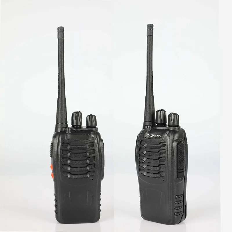 2pcs BF-888S Walkie talkie UHF Two way radio baofeng 888s UHF 400-470MHz 16CH Portable Outdoor Communication Tools