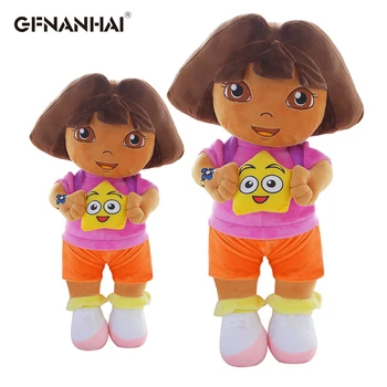 

35/45cm Super Cute Dora Monkey Boots Swiper Plush Toy Hot Anime Character Dolls Stuffed Toys for Children Kids Birthday Present