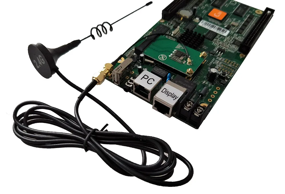 HD C35 + WI FI полный Цвет Асинхронных СВЕТОДИОДНЫЙ Дисплей Управление карты P3 P4 P5 P6 P8