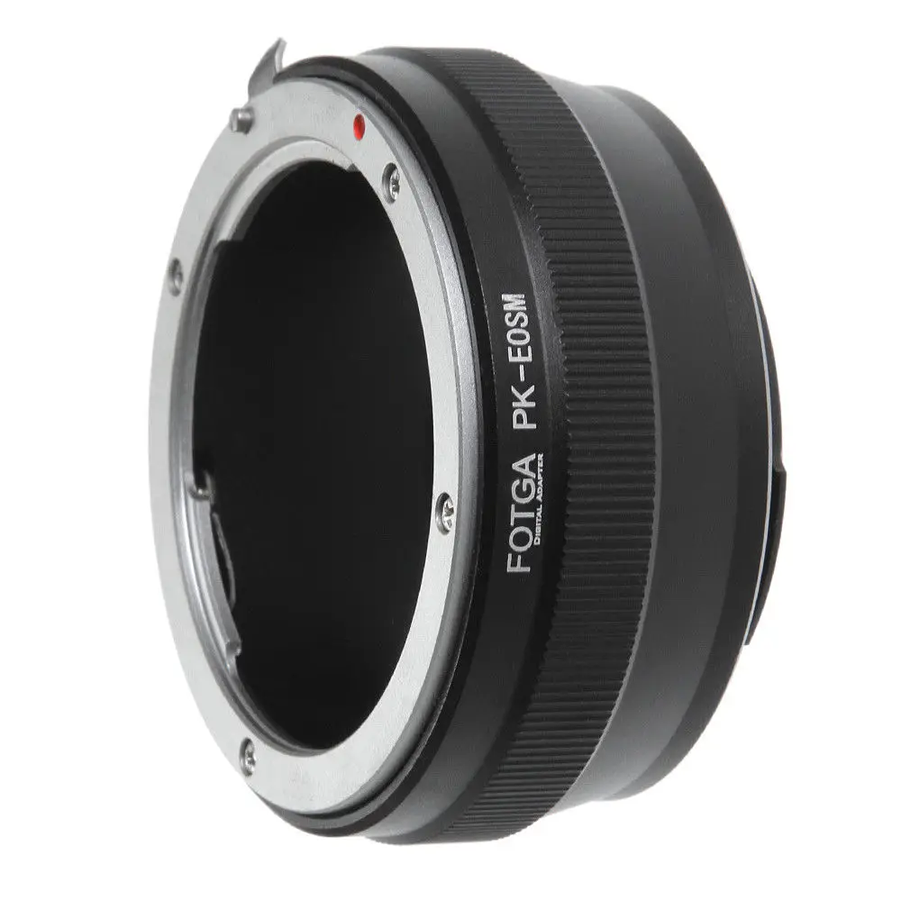 FOTGA переходное кольцо для Pentax PK K объектив для Canon EOS EF-M M2 M3 M6 M10 M50 M100 беззеркальная камера