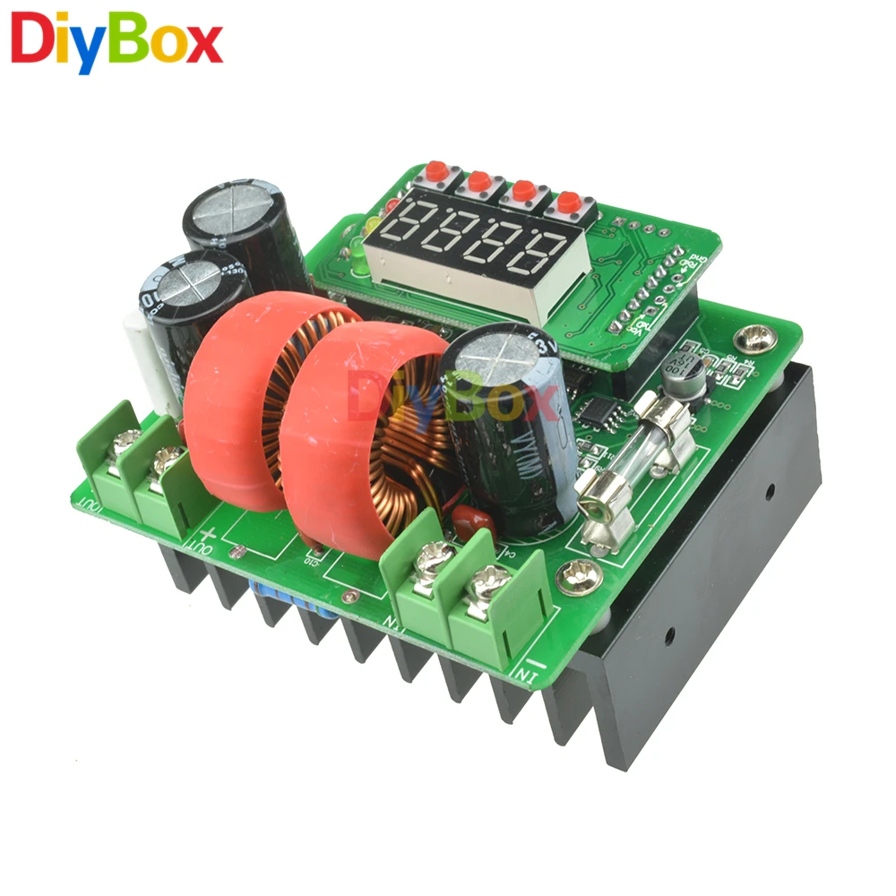 

Digital LED 400W 10A Step Up Constant Voltage Constant Current DC-DC Boost Chager Adjustable Power Module