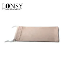 LONSY 50 шт./лот высокое качество футляр для очков мягкий Водонепроницаемый ткань в клеточку футляр для солнечных очков футляр для очков бежевый Цвет