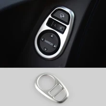 For Hyundai Creta ix25 Rearview mirror adjustment panel switch cover chrome styling trim Interior Refit products accessory