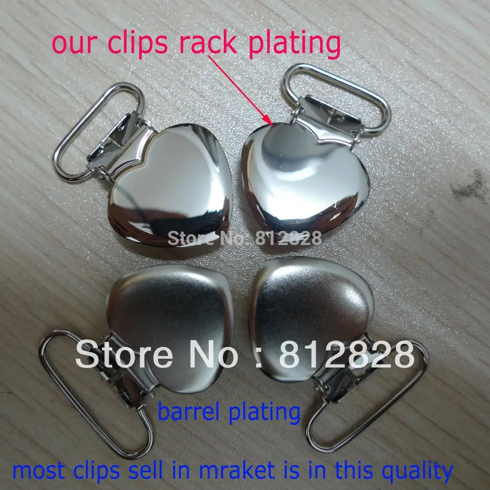 25 шт. соска пустышка в форме сердца|pacifier clips|clip pacifierpacifier clips 25mm |