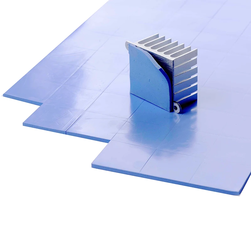 

100pcs 10mmx10mmx1mm GPU Northbridge IC LED Chipset Heatsink Cooling Conductive Silicone Thermal Pad,10x10x1mm with 3.2W/mK