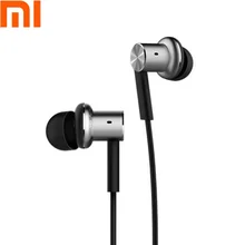 Original Xiaomi Mi Hybrid Earphones Stereo In Ear Wired Control With MIC Dual Dynamic Balanced Armature