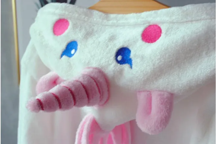 Pure White Unicorn Bathrobe