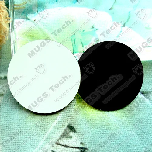

100pcs/lot sublimation blank DIY Fridge Magnets Wooden round MDF Personal Refrigerator Sticker Creative Magnets Birthday Gift