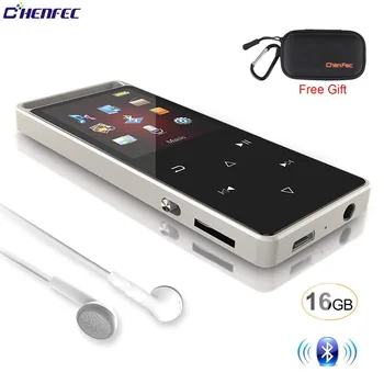 

MP3 Player FM Bluetooth with 16GB Sound Player Sport Pedo Meter MP3 Music Player FM Video Clock Support 32gb SD Card Player
