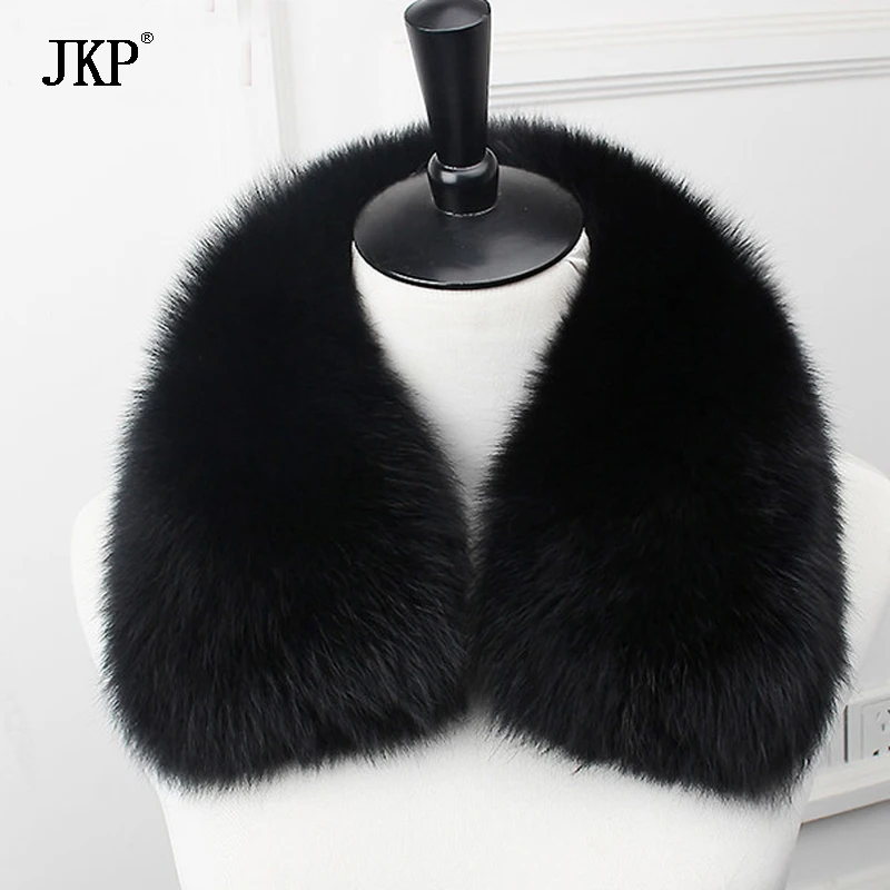 Женский шарф из 100% натурального Лисьего меха 60 см|fur scarf collar|real fox fur collarfur collar |