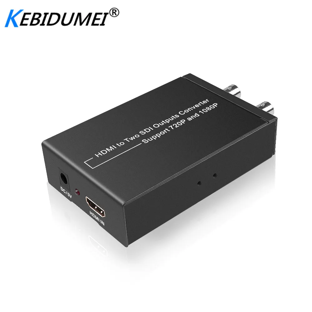 Kebidumei новый микро HDMI к SDI конвертер с питанием мини 3g HD 1080P SD-SDI видео адаптер автоматическое определение формата для камеры