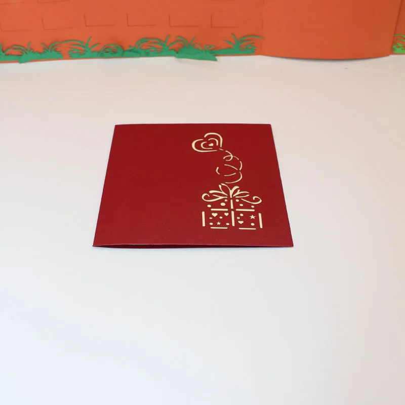 3D лазерная вырезка своими руками резьба свадебное кольцо с бриллиантом коробка бумажные приглашения Поздравительные Открытки День Святого Валентина девушка креативный подарок