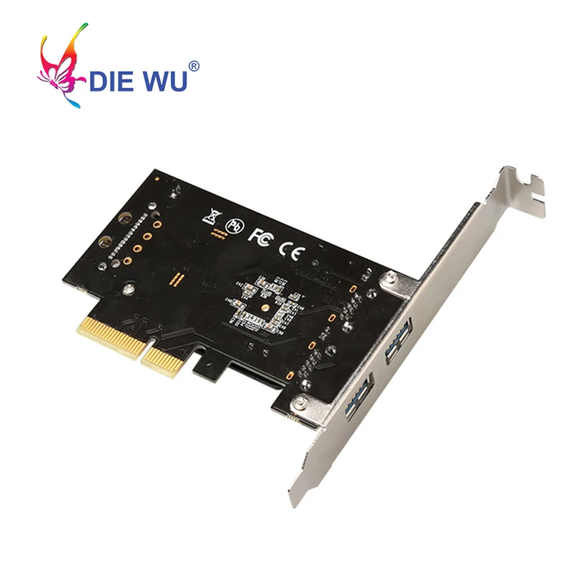 PCI-E X4 к двойной USB3.1 Тип карты расширения с 15 Pin SATA мощность 10 Гбит/с адаптер ASM1142 чип добавить на карту