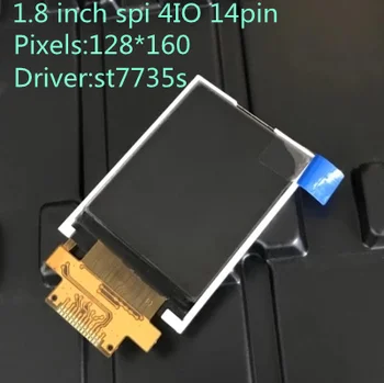 

1pcs 1.77'' 1.8 inch TFT LCD Module LCD Screen SPI port 4 IO driver TFT Resolution 128*160 TFT serial interface 14pin st7735s