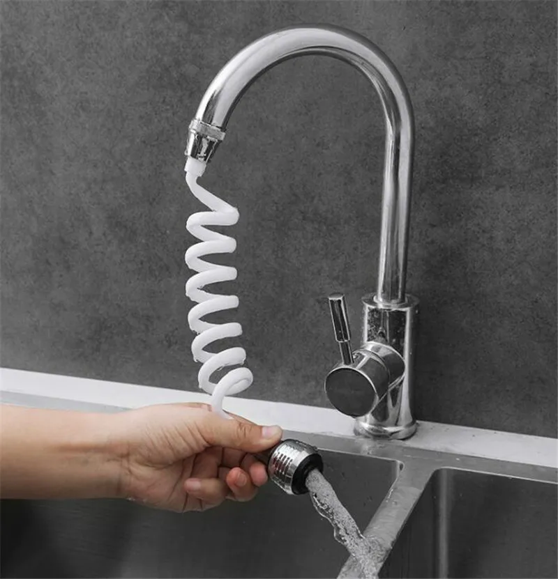 Rotatable Water Saving High Pressure Nozzle Filter Tap Adapter Faucet