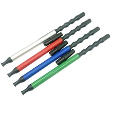 1 комплект силиконовый шланг из алюминиевого сплава 30 см с ручкой для кальяна, длинная трубка-кальян, шланг для кальяна, курить