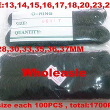 1700 шт./лот смотреть часть кварцевые часы водонепроницаемый кольцо 13.14, 15,16, 17,18, 20, 23,25, 26,27, 28,30, 33,35, 36,37 мм разных размеров
