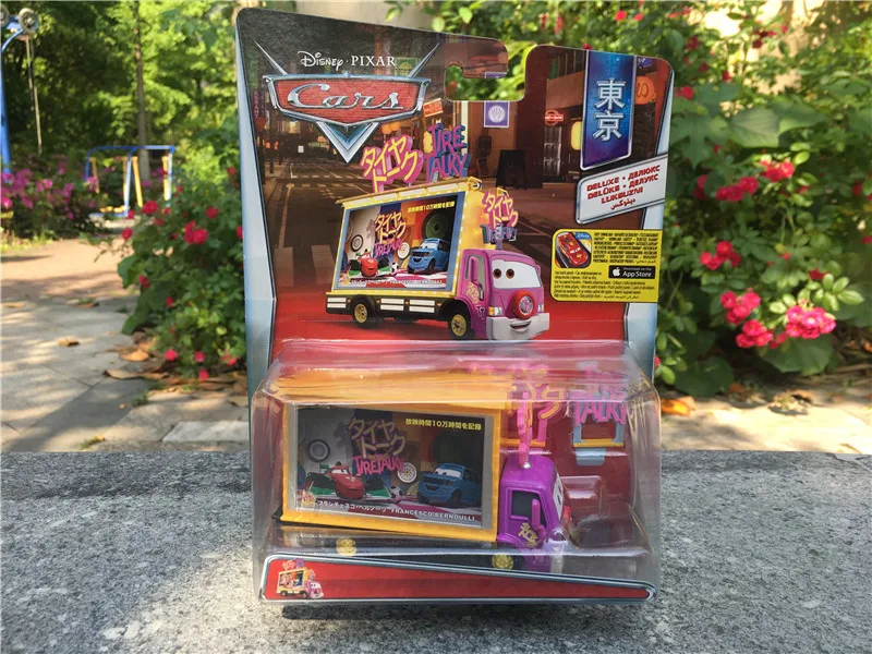 Disney Pixar Автомобили металл литье под давлением Taia Decotura Tokyo Deluxe игрушечный