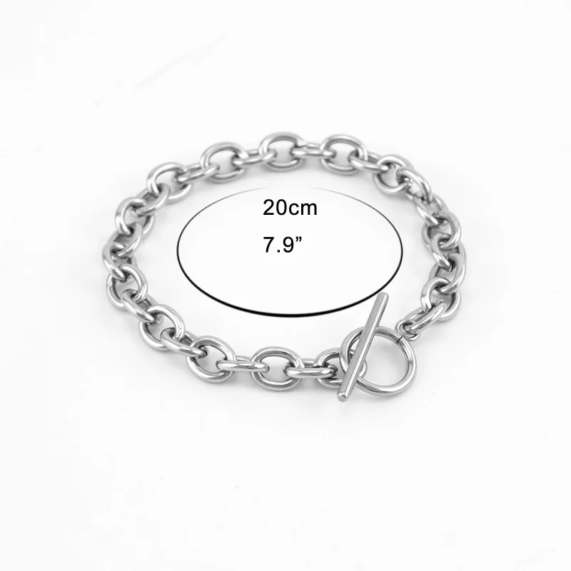 women-Jewelry-Stainless-Steel-Toggle-Clasps-Bracelets-Silver-color-Tone-personalized-base-bracelet-Gift-Cuff-Bangles (3)
