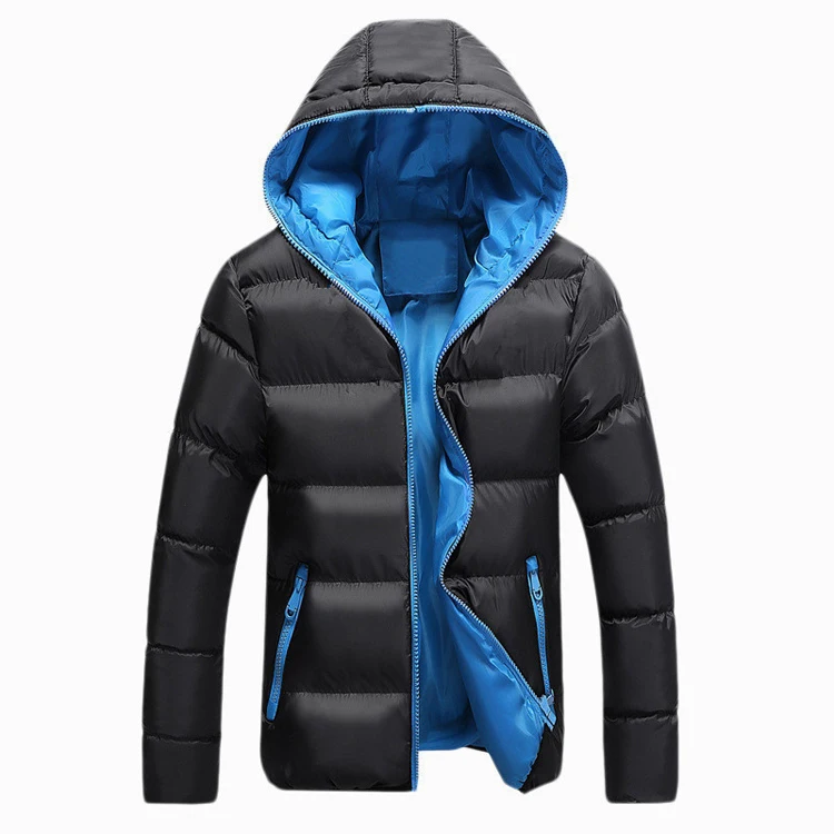 DIMUSI мужская зимняя куртка Модные мужские хлопковые толстые теплые парки с капюшоном Мужские повседневные толстовки ветровки пальто одежда