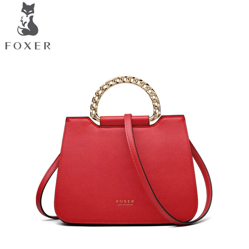 

FOXER Temperament bride handbag 2019 new wave of Ms. shoulder bag Simple fashion messenger bag female