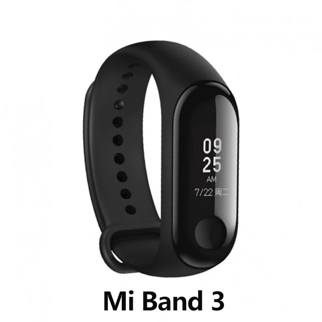 Глобальная версия Xiaomi Mi Band 3 Smartband Браслет Смарт часы браслет тачпад монитор сна пульс - Цвет: MI BAND 3