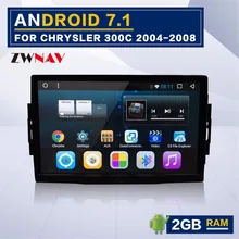 Android 8,1 8 ядерный автомобильный стерео gps Навигатор Радио для Jeep Grand Cherokee Patriot Dodge зарядное устройство Chrysler 300C без DVD плеера