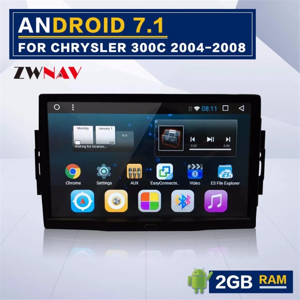 

Android 8.1 8 core Car Stereo GPS Navigation Radio For Jeep Grand Cherokee Patriot Dodge Charger Chrysler 300C No DVD Player