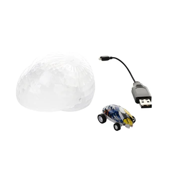 

Mini High-Speed Stunt Car Decompression Toy 360 Rotating Laser Chariot Stunt Racing Model Car Toys For Kids USB Charging