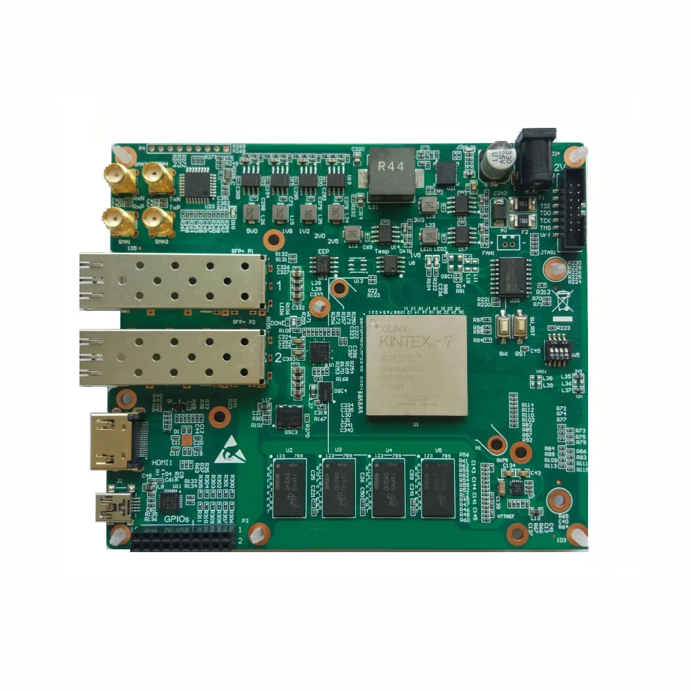 Xilinx FPGA Kintex7 Kintex-7 XC7K325T макетная плата с SFP+ 10G сетевой порт 256 Мбит флэш 2 Гбайт DDR3 HDMI