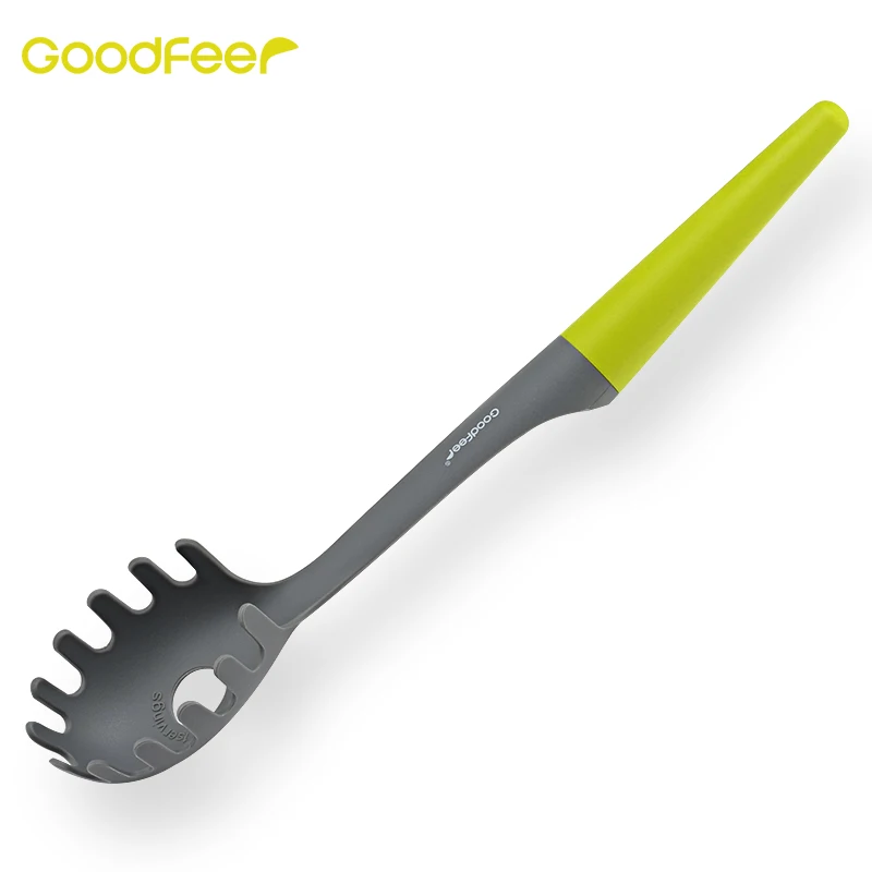 Goodfeer Nylon Spaghetti Server Multifunction Pasta Slotted Scoop