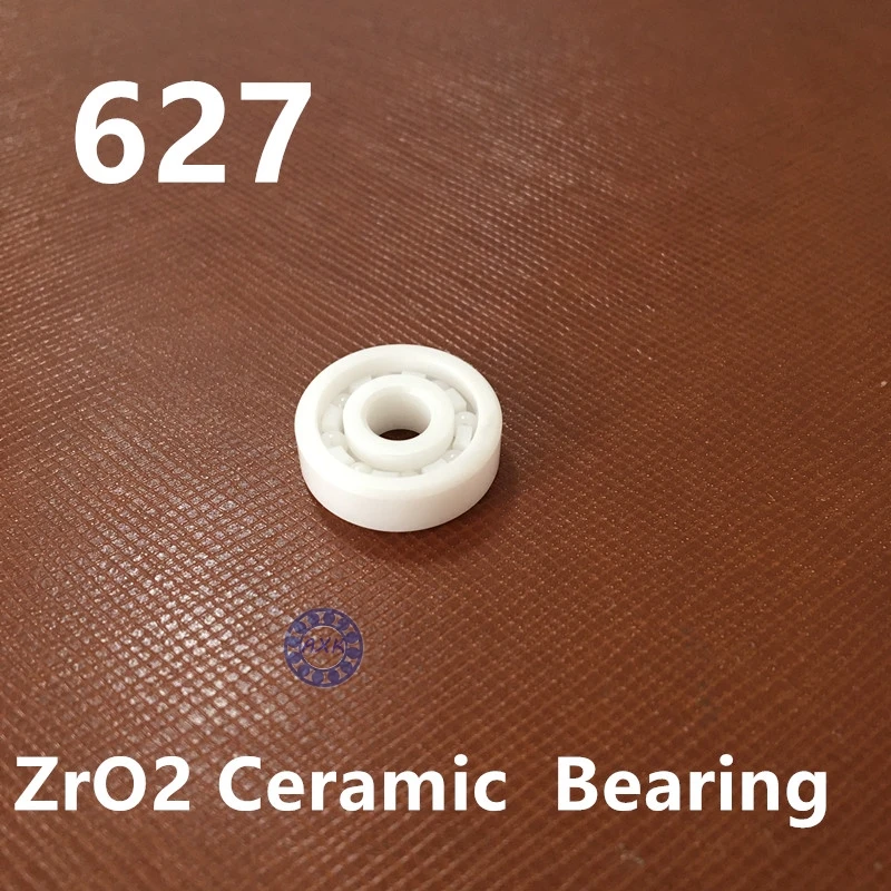 

1 PC 627 Full Ceramic ZrO2 7x22x7 7mm/22mm/7mm ZrO2 Ceramic Ball Bearing
