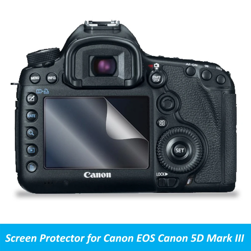 2 шт. Защитная пленка для ЖК экрана Canon EOS 5D Mark III 5D3|lcd screen protector|screen protector filmscreen film |