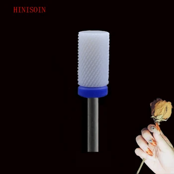 

White Ceramic Nail Drill Bit-10Pcs/Lot - Small Barrel Bit - (0092.060)