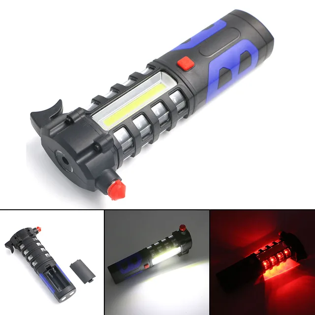 Multipurpose Car Vehicle LED Flashlight Safety Escape Rescue